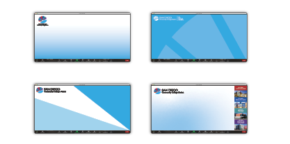 various Zoom background designs