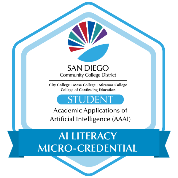 Image of AAAI Student Badge