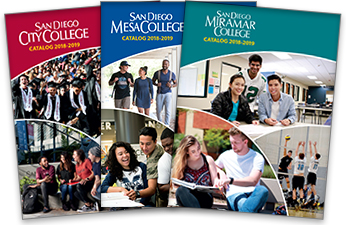 The SDCCD College catalogs